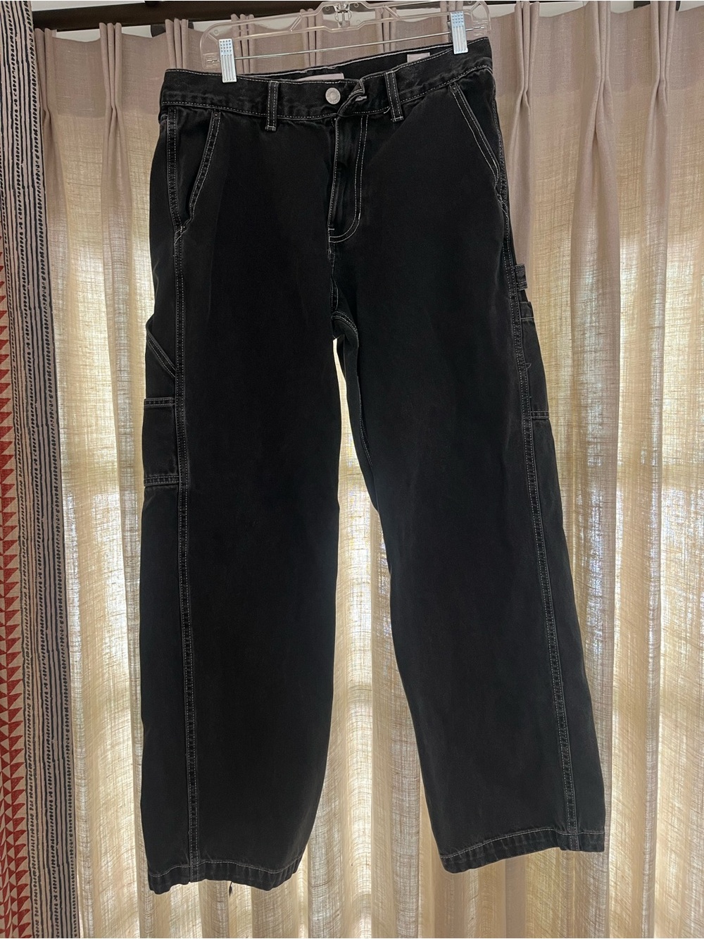 PacSun Black Carpenter-Style Chinos